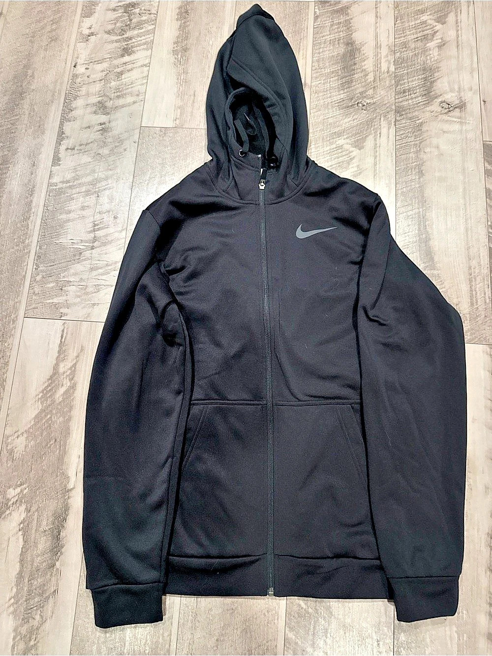 Nike Therma-FIT Full-Zip Fleece Hoodie Men's Black